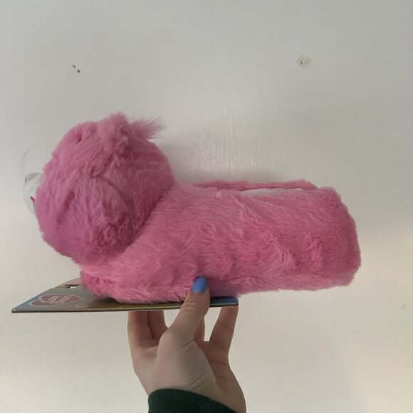 Care Bear Slippers Pink Cheer Bear Slippers Womens Size 5-6 XS-S NWT 2024 - Picture 3 of 10